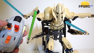 LEGO Star Wars 75112 - RC motorized General Grievous review by 뿡대디
