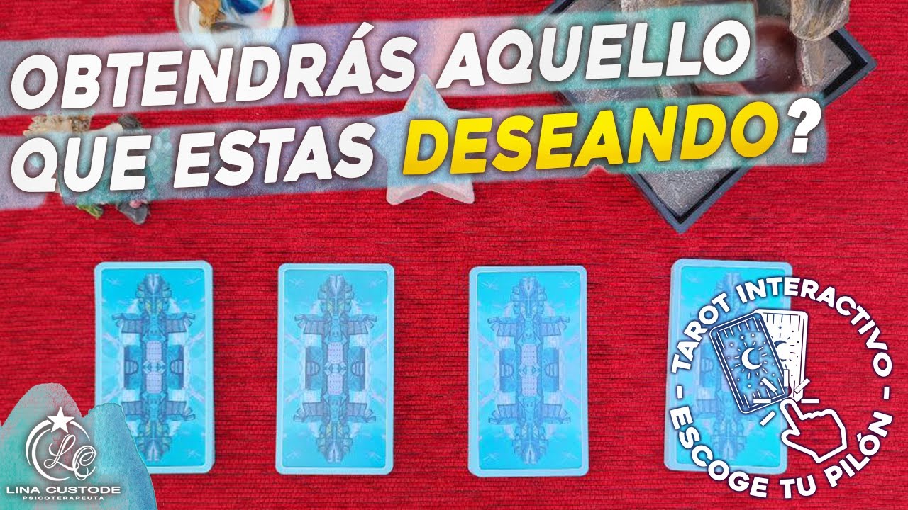 ¿Obtendrás lo que deseas? | Tarot Interactivo con @linacustode - YouTube