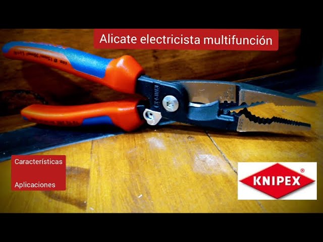 Alicate multifunción knipex 1392200 /knipex eléctrical pliers canal de  Herramientas Argentino 🇦🇷 