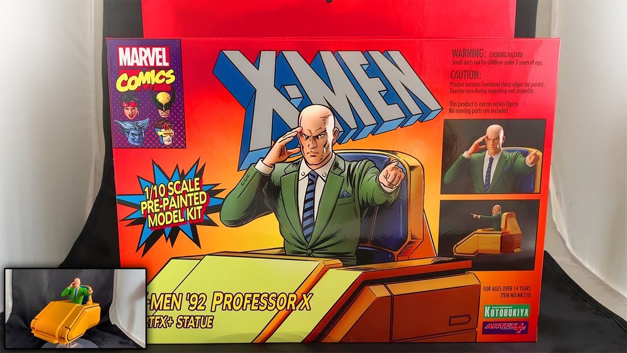 Kotobukiya Artfx+ Professor X Statue (X-Men 1992) - YouTube