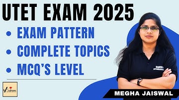 UTET 2025 Complete Details | Megha Jaiswal | UTET 2025 | #utethindi  #utetpreparation #utet2025