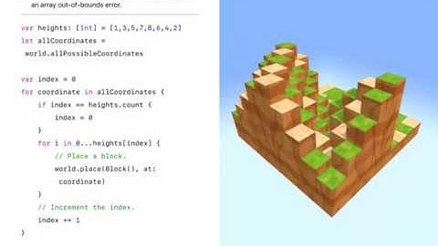 Swift Playgrounds: Generate a Landscape