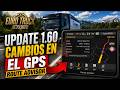 1.60 UPDATE ETS2 y ATS - Camibios en el Route Advisor GPS en Euro Truck Simulator 2 y American Truck