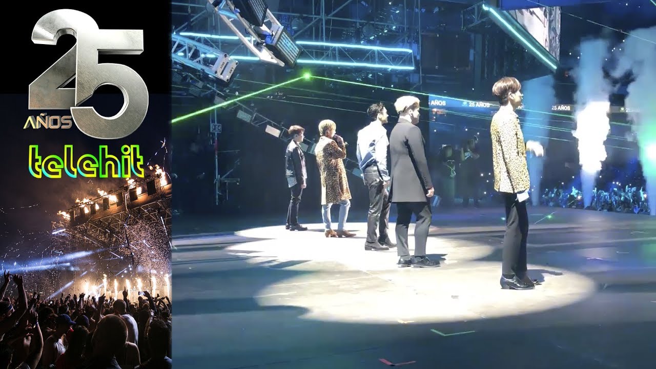 Detrás de cámaras: Premios Telehit 25 años, desde el Estadio Azteca ...