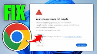 How To Fix Not Secure Error In Google Chrome (Windows 11)