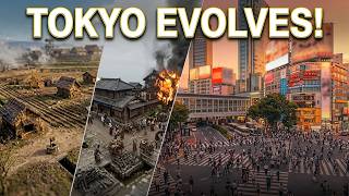 Evolution of Tokyo | Fixed Camera Timelapse 1000 BC – 2026 in 8 Minutes!