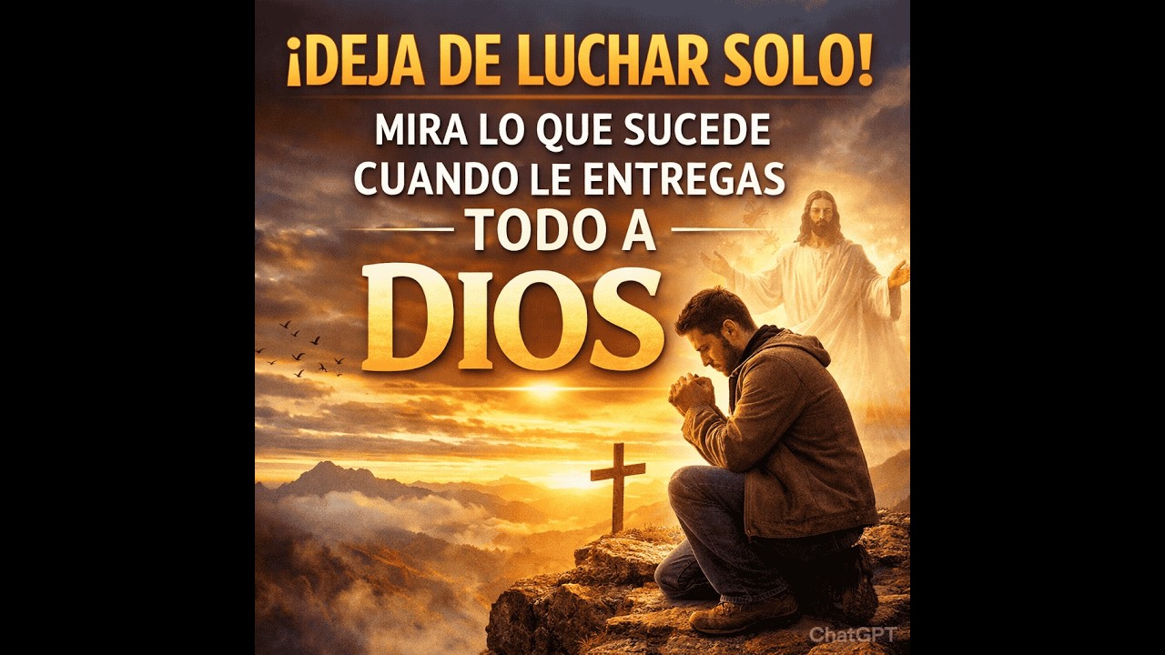 .¡Deja de Luchar Solo! Mira Lo Que Sucede Cuando Le Entregas Todo a Dios
