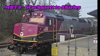 MBTA - Wachusett to Shirley MA