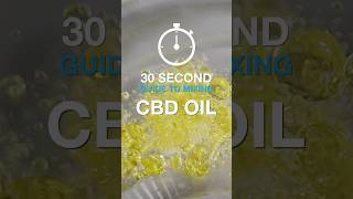 30 Second Guide to Mixing CBD Oil #cbd #cbdproducts #emulsion #cbdoil #gummies #science  #shorts