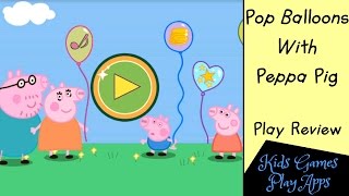 Pop Balloons with Peppa Pig - Game App for Android Devices screenshot 3