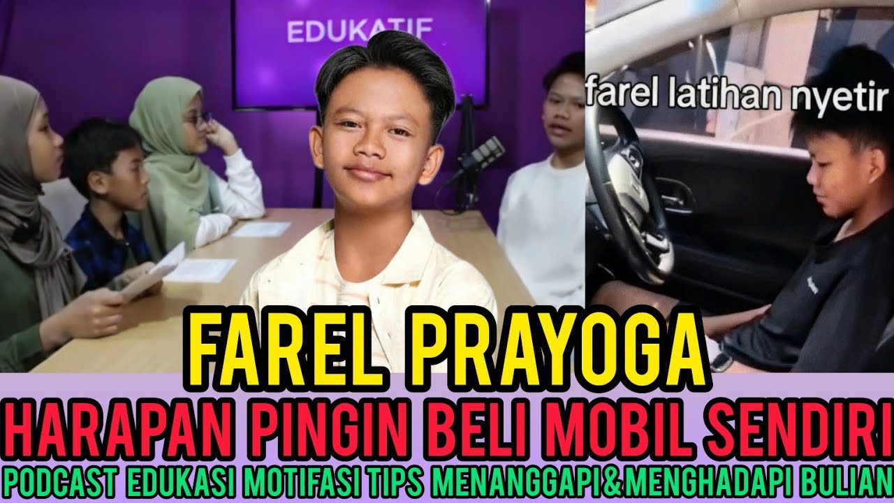 FAREL PRAYOGA MEMBERIKAN EDUKASI DI PODCAST DI PAS ASIK 