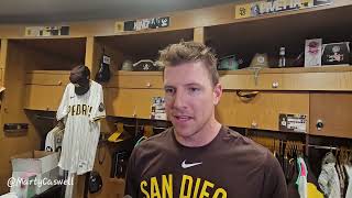 Nick Pivetta on Jackson Merrill & Fernando Tatis' game-saving catch, his first half & Padres bullpen