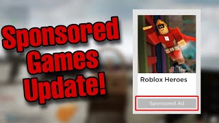 Roblox Sponsored Games Are Changing!
(SUB TO JOIN THE CLAP GANG)
All your support helps out on future videos! 👍
My socials:
Discord: https://discord.gg/RzUfu6PnPA
Twitter: https://twitter.com/Synopti1c
Instagram: https://www.instagram.com/Synoptic69 Roblox Sponsored Games Are Changing!