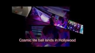 Little girl loves the cosmic lite ball and runs off with it screenshot 4