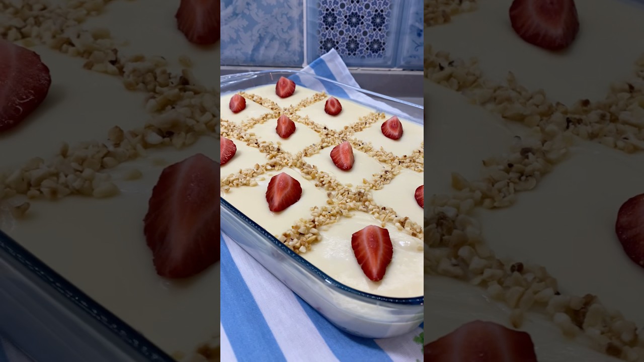 En pratik Yaz Pastası 😋⬇️ #pratiktatlitarifleri #tarif #pasta #tatlı #kedidilipasta #recipe