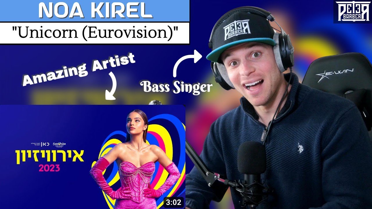 Bass Singer FIRST-TIME REACTION & ANALYSIS - Noa Kirel | Unicorn (Eurovision)