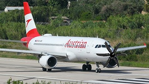 OE24 - 10.6.2024 - Austrian Airlines Flug - Hagel - Propeller abgebrochen!