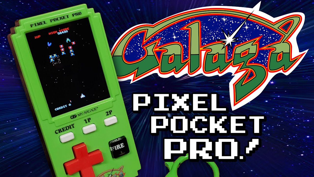 НОВЫЙ Galaga Pixel Pocket Pro от My Arcade! | Galaga на ходу!