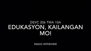 Celebrity DEVC 206 TMA 10a Radio Interview Wealth