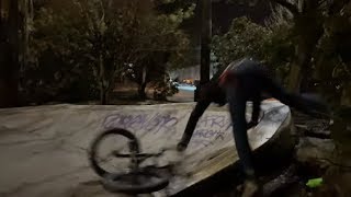 BMX Stunt Gone Terribly Wrong