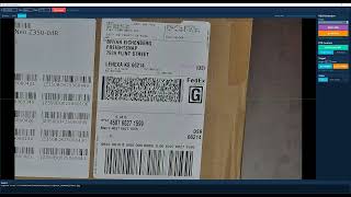 Automatic Ptz Shipping Label Zoom