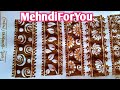 Mehndi design for beginners :- practice negative space mehndi || Payal mehndi design