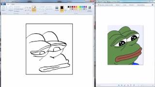 Pepe Drawing Sad Air Horn