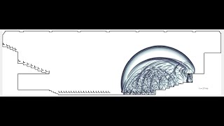 FDTD Concert Hall Animation Bent Waveguides Fdtd Animation
