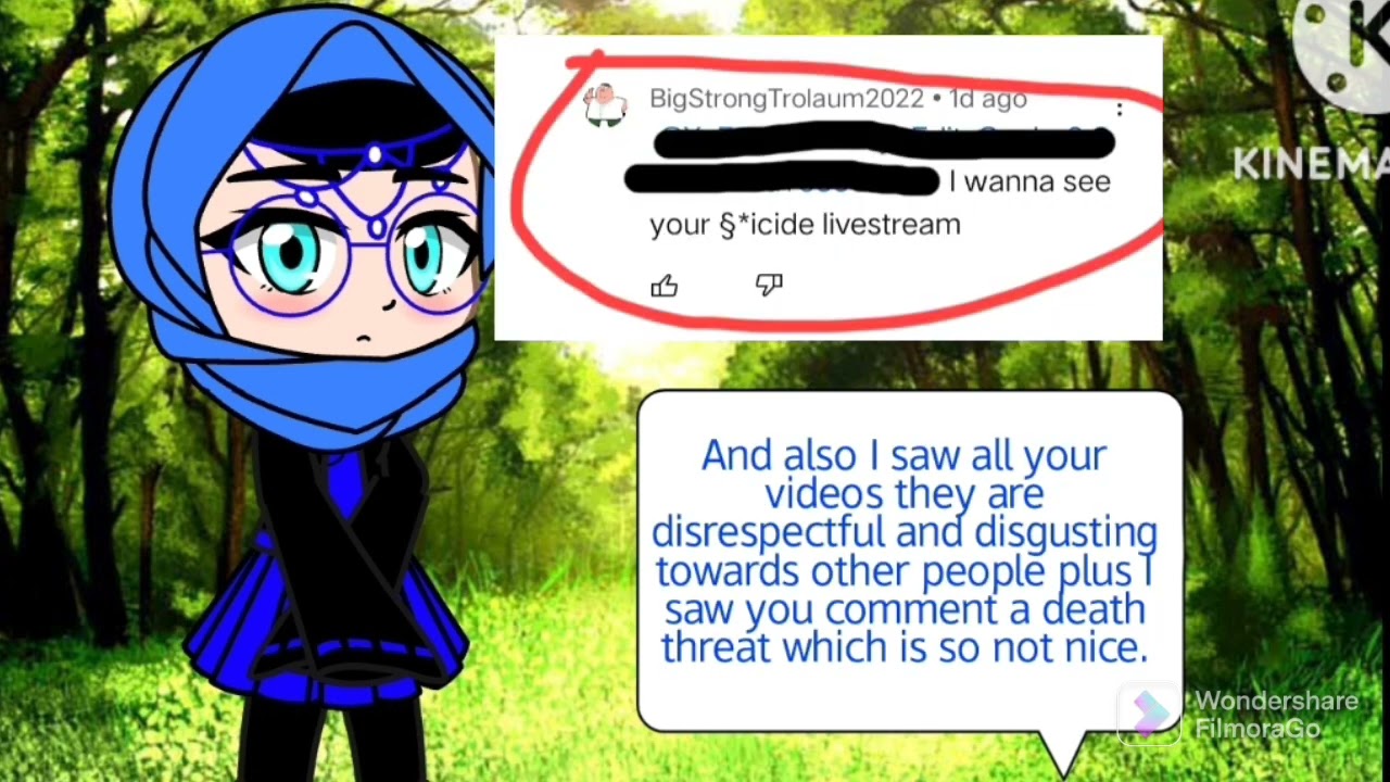 We need to talk about this person BigStrongTrolaum2022|Gacha Club| Commentary rant