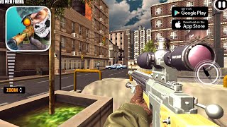 Sniper 3D Assassin Fury: FPS Offline games 2020 Gameplay (Android /IOS) FULL HD screenshot 5