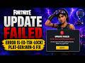 Fortnite Update Failed Error IS-EO-Tsk-Lock!Plat-Gen:Win-5 Fix