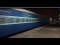High speed night overtake by karnataka expressindian railways