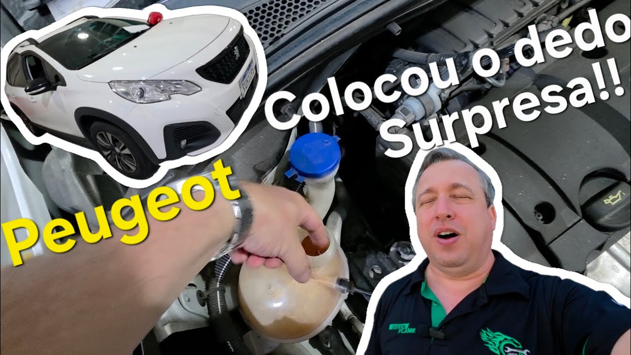 07/01/26 - (DDO) Peugeot Vazamento Fluído do Câmbio para Arrefecimento. Será que vai dar ruim? 