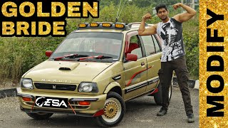 Maruti 800 modified into Luxury Car | Fender flares to Android Display | Online Car Accessory by ESA