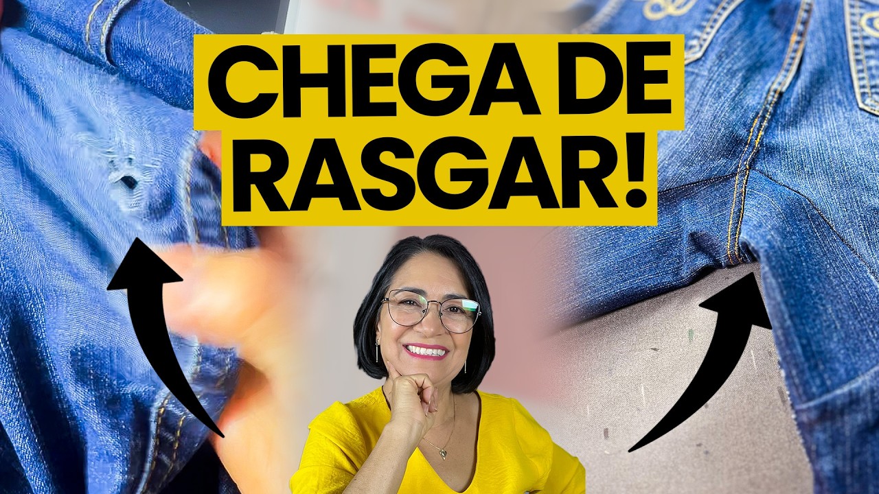 Rasgado no Fundo Nunca Mais! A Técnica Que Salva Sua Calça
