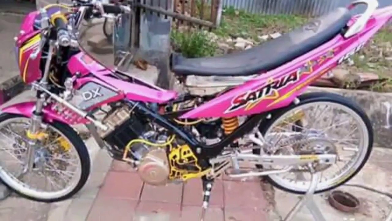 Motor Satria Fu Modifikasi Keren Arena Modifikasi