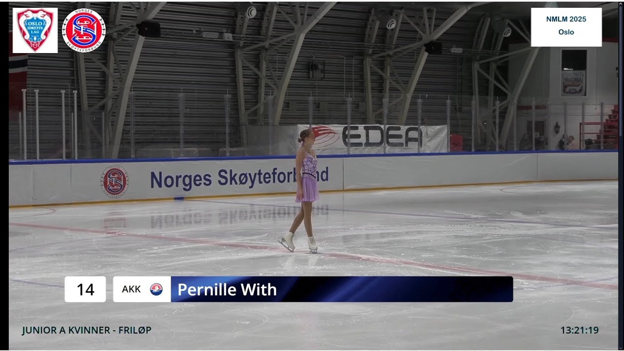 Pernille With – 2024/2025 Norwegian Figure Skating Championships FS (junior)