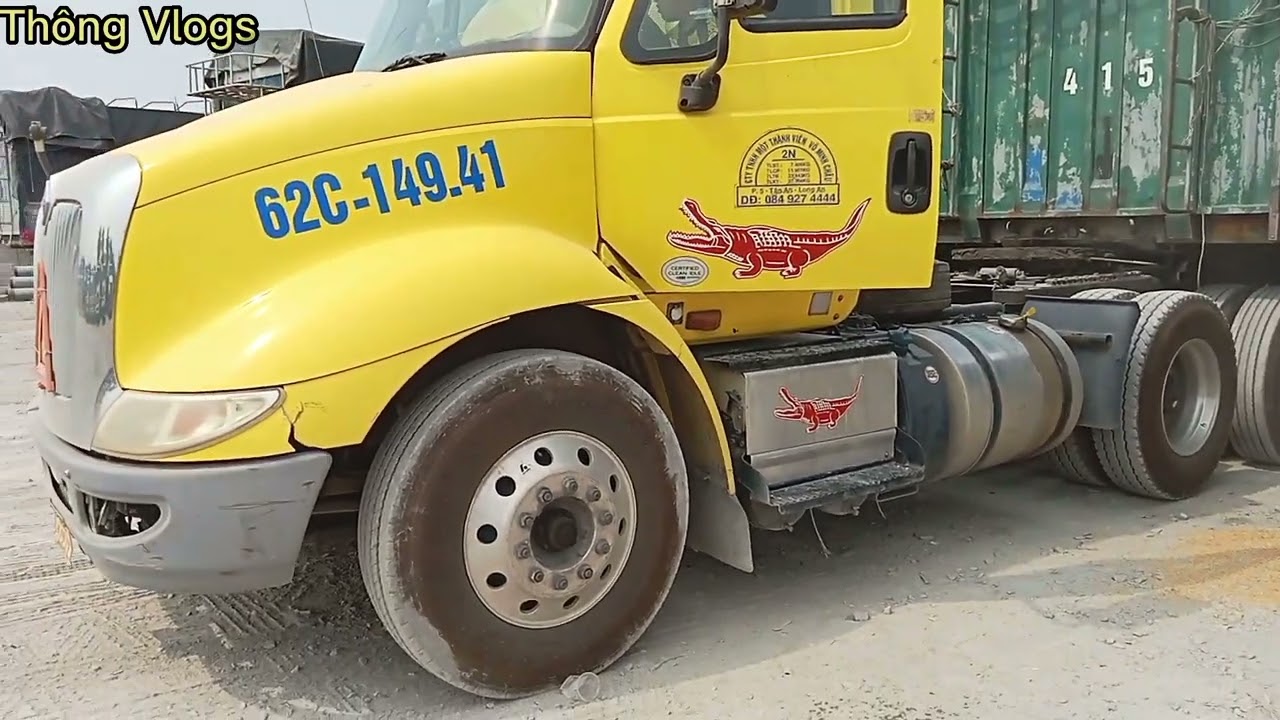 Cách Cắt rơ moóc-Xe Container Đầu Mỹ USA, Thật Đơn Giản, dễ dàng #thôngvlogs