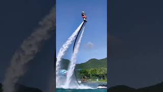 Who else would love to try this? 🤩 Sign me up!! #flyboard #flyboarding #watersport #extremesports