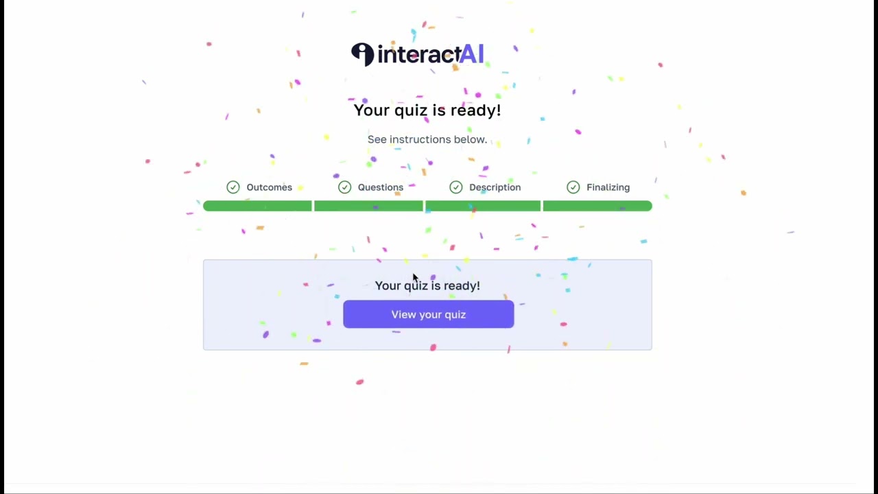 Make your ideal quiz in 5 minutes with AI