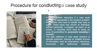 Research Design: Case Study | Presentation group 2