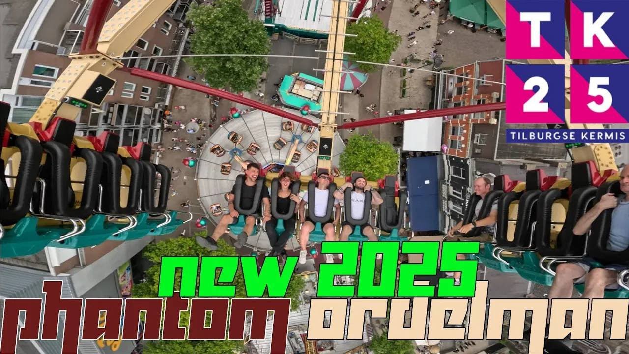 [NEW 2025][Onride] Phantom - Ordelman - Tilburgse Kermis [7-19-2025][4K 120Hz]