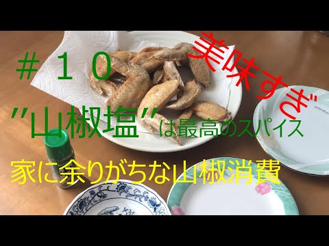 【ナガツカ家の食卓】＃１０　山椒　～山椒塩って抜群に美味しいんですねえ！～