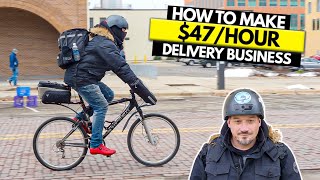 How to Start $47/Hour Bike Delivery Business