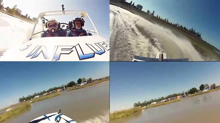 Lisa Kulp's First Jet Boat Ride