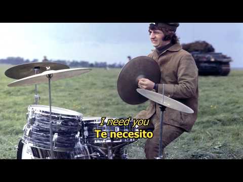 I need you - The Beatles (LYRICS/LETRA) [Original] [No chorus]