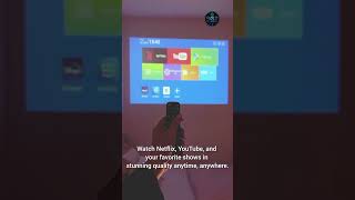 "Mini Projector for Room: Instant Big Screen Anywhere! #MiniProjector #HomeTheater