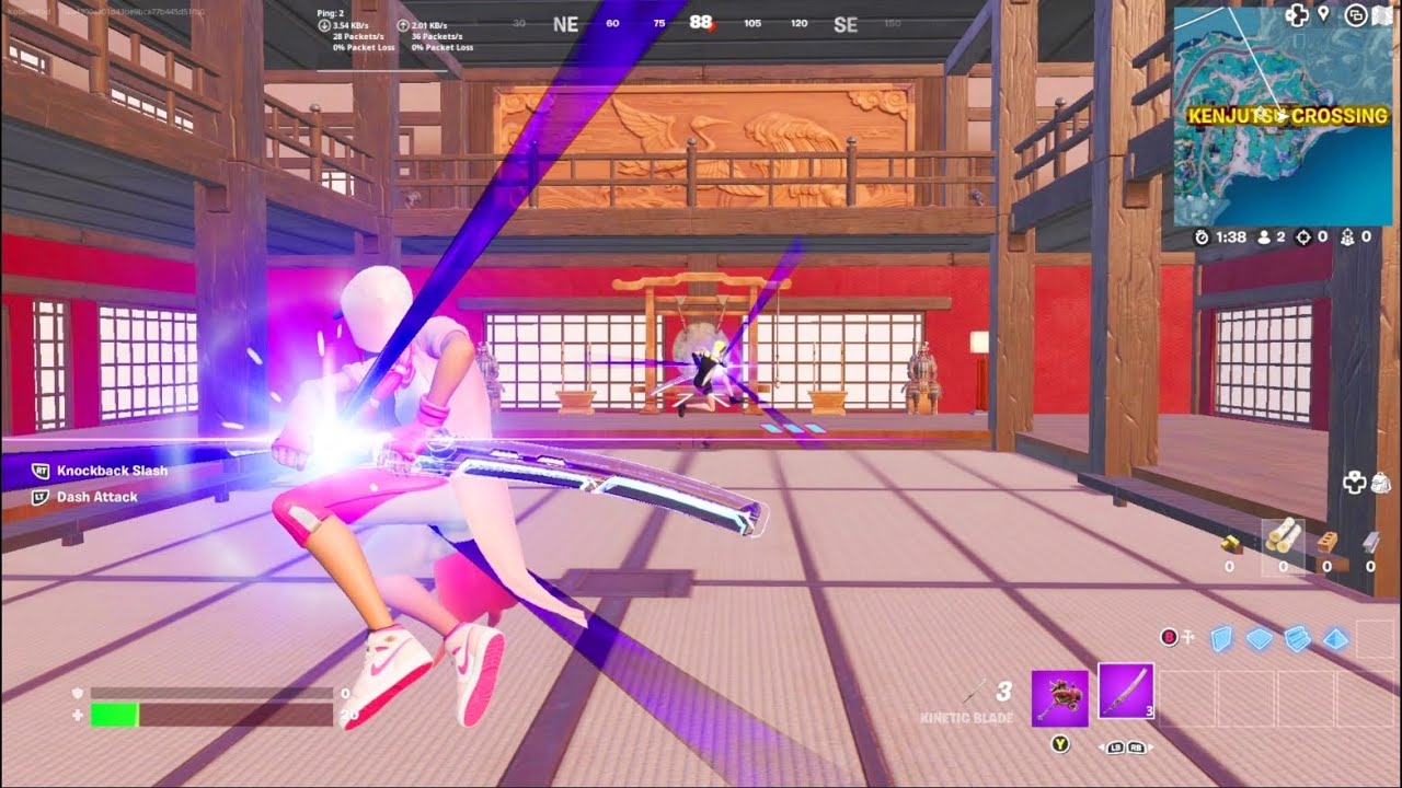 Who Will Win When We Use The Kinetic Blade At The Same Time?