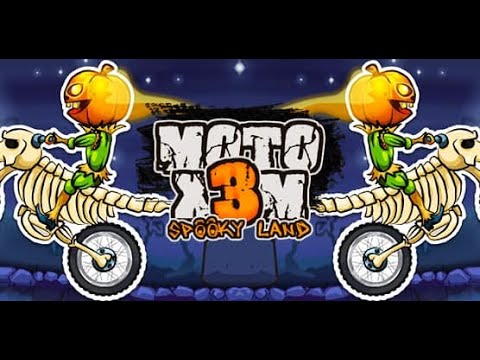 Moto X3M Spooky Land: Corrida de Halloween