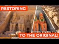 Restoring "Abu Simbel temple" to the original state! + Facts